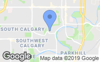 Map of Springbank Hill, AB
